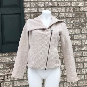 CAbi Quilted Asymmetrical Zip Moto Jackt